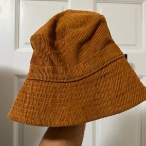 Urban Outfitters Brown Fall Bucket Hat